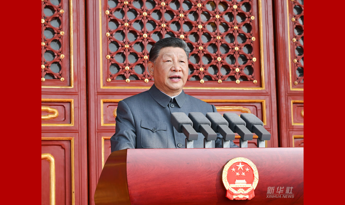 紀(jì)念中國(guó)人民抗日戰(zhàn)爭(zhēng)暨世界反法西斯戰(zhàn)爭(zhēng)勝利80周年大會(huì)在京隆重舉行 習(xí)近平發(fā)表重要講話(huà)并檢閱受閱部隊(duì)